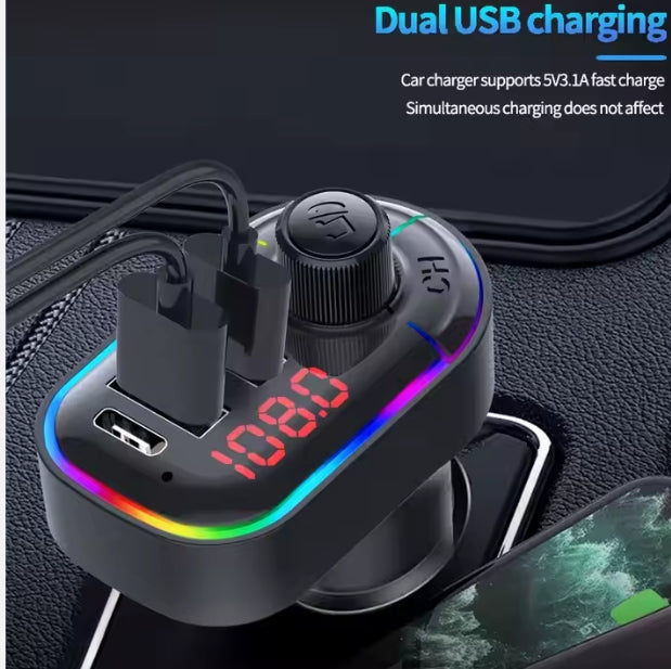 MODULATOR BLUETOOTH, APEL VOCAL, MICRO SD, USB, ÎNCĂRCARE FAST TYPE-C
