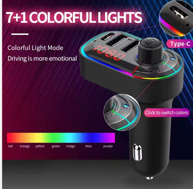 MODULATOR BLUETOOTH, APEL VOCAL, MICRO SD, USB, ÎNCĂRCARE FAST TYPE-C
