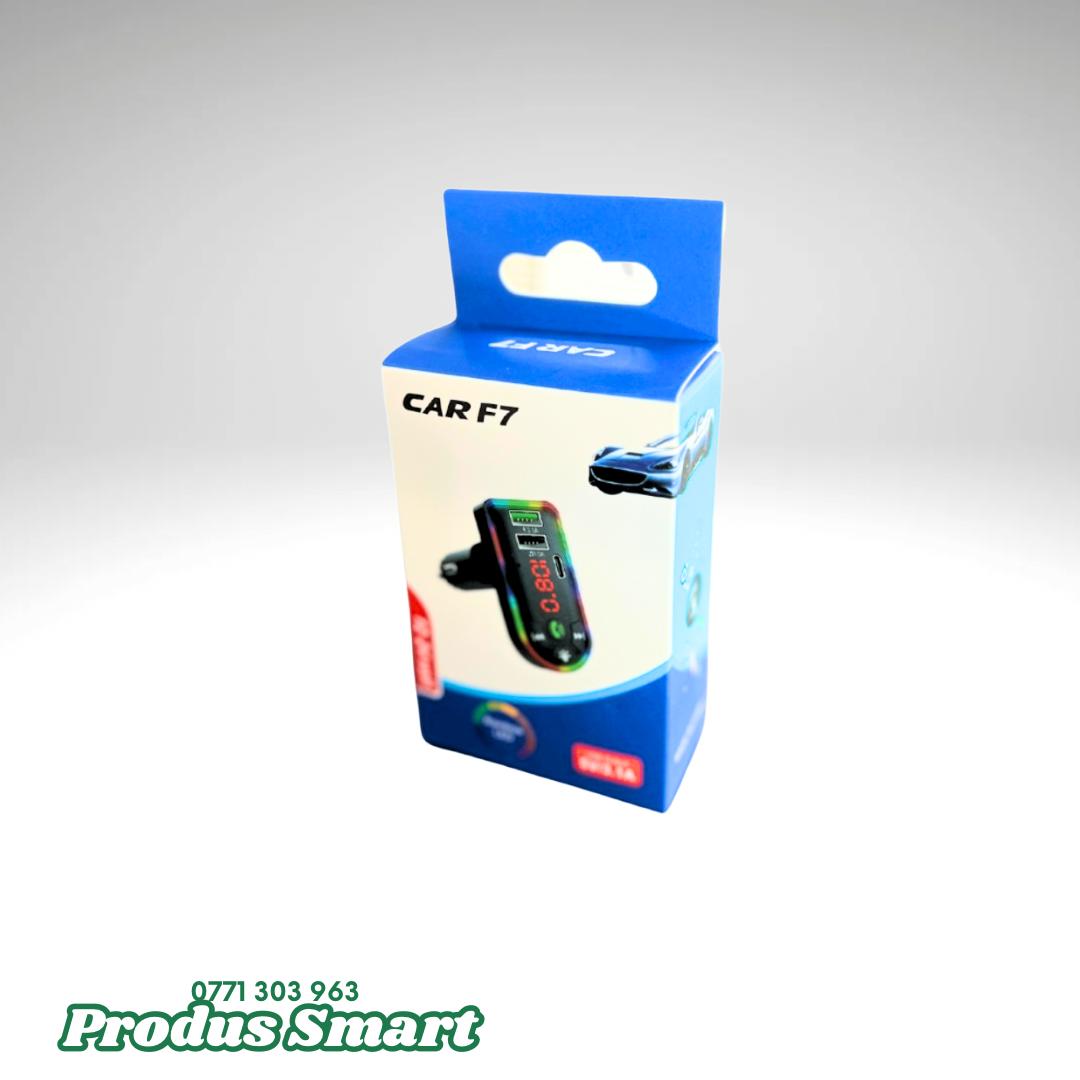 MODULATOR BLUETOOTH, ÎNCĂRCARE TIP-C, USB, APEL VOCAL, LUMINĂ RGB