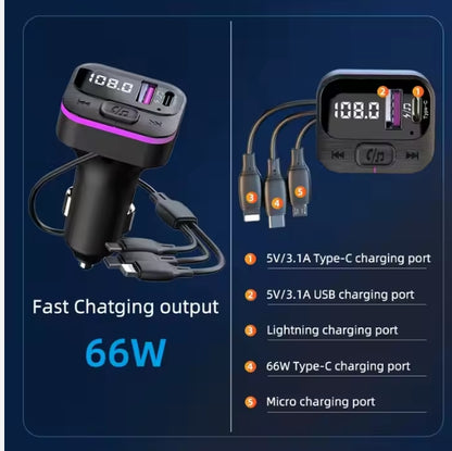 MODULATOR, 3 x CABLU ÎNCĂRCARE, APEL VOCAL, USB-C