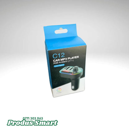 MODULATOR BLUETOOTH, APEL VOCAL, MICRO SD, USB, ÎNCĂRCARE FAST TYPE-C